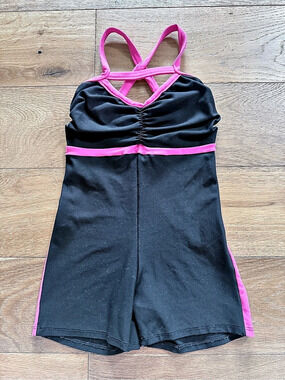 Bluewater Black & Pink Unitard